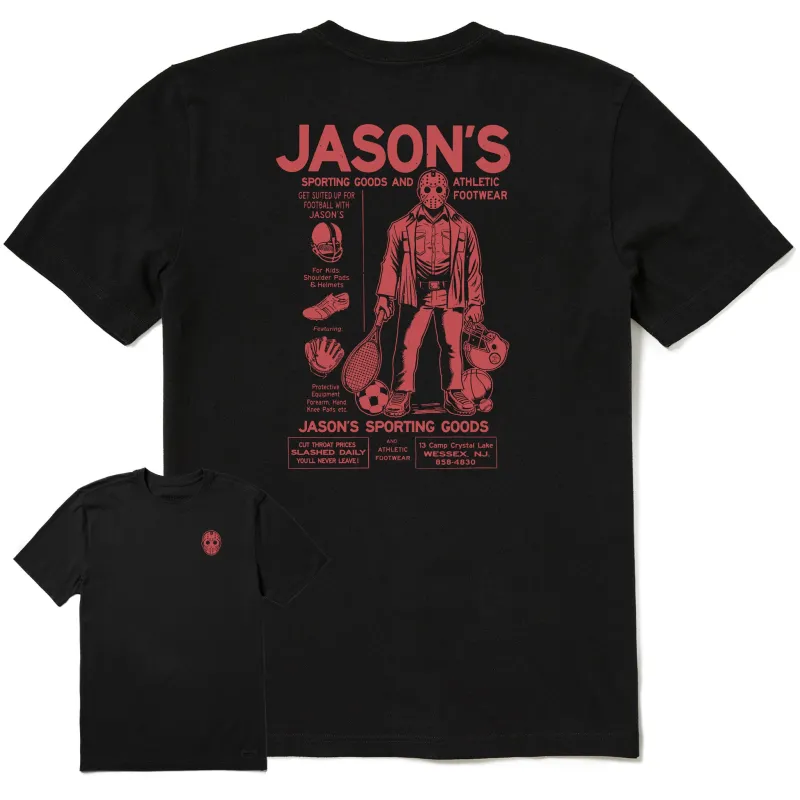 Men's Jason's Sporting Goods Short Sleeve Crusher Tee sold by Life is Good