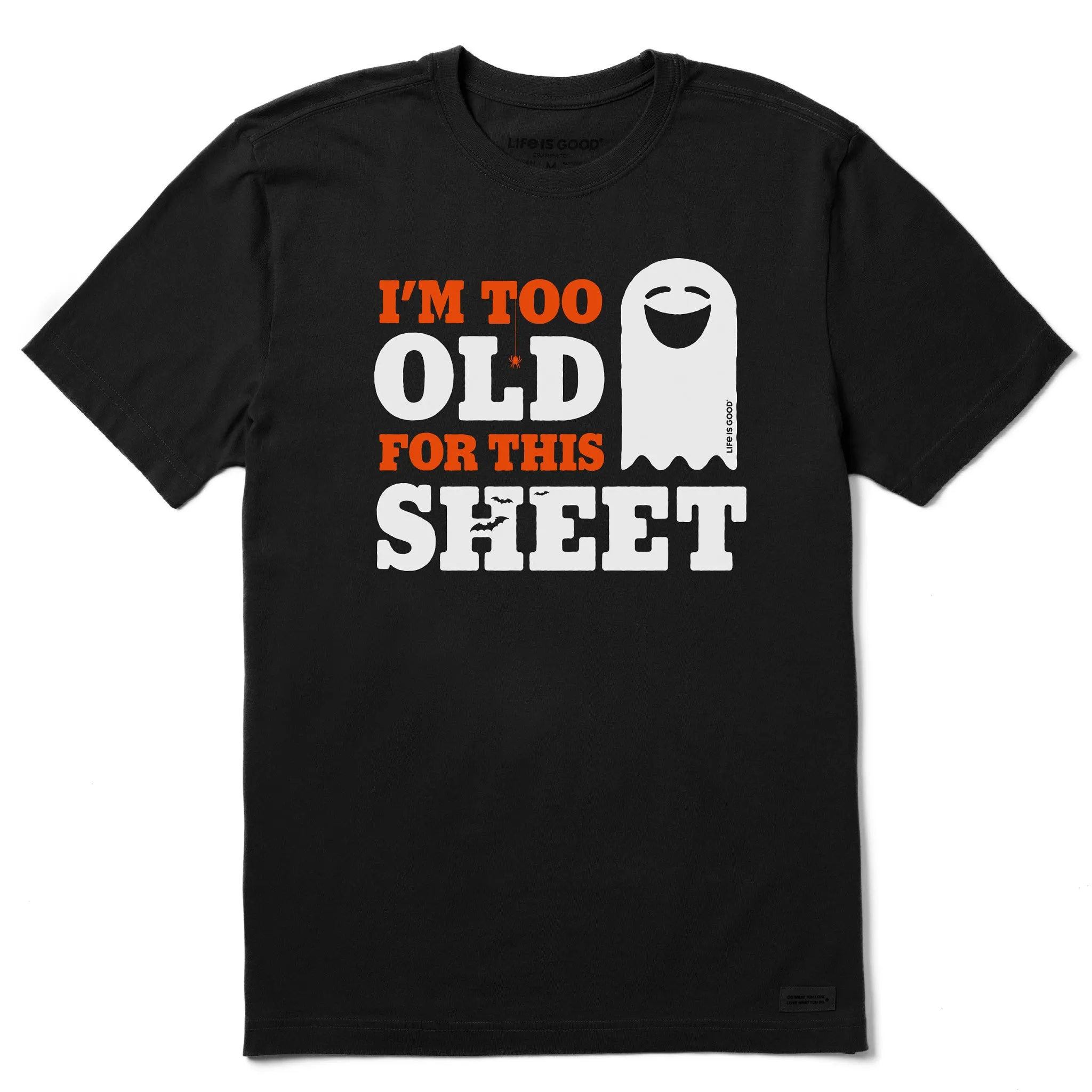 Men's I'm Too Old Ghost Short Sleeve Crusher Tee sold by Life is Good product image thumbnail 2