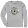 Women's May the Porch Bewitch You Long Sleeve Crusher Tee sold by Life is Good