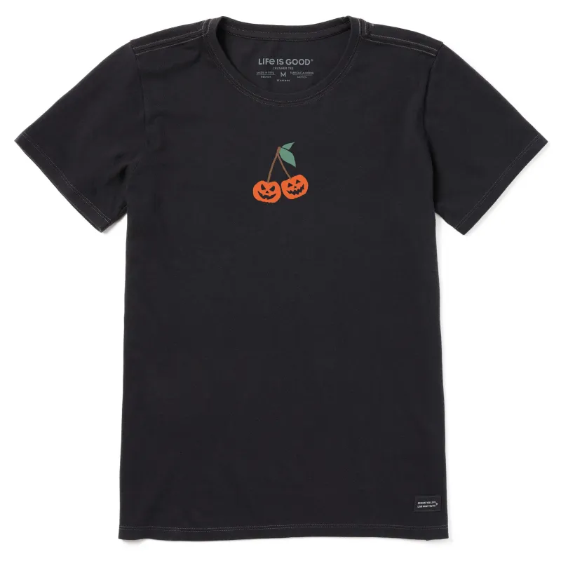 Women's Jack O Cherries Short Sleeve Crusher Tee sold by Life is Good