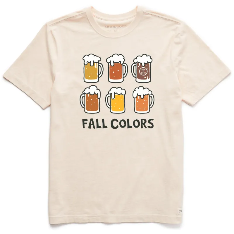 Men's Fall Colors Six Beers Short Sleeve Tee sold by Life is Good