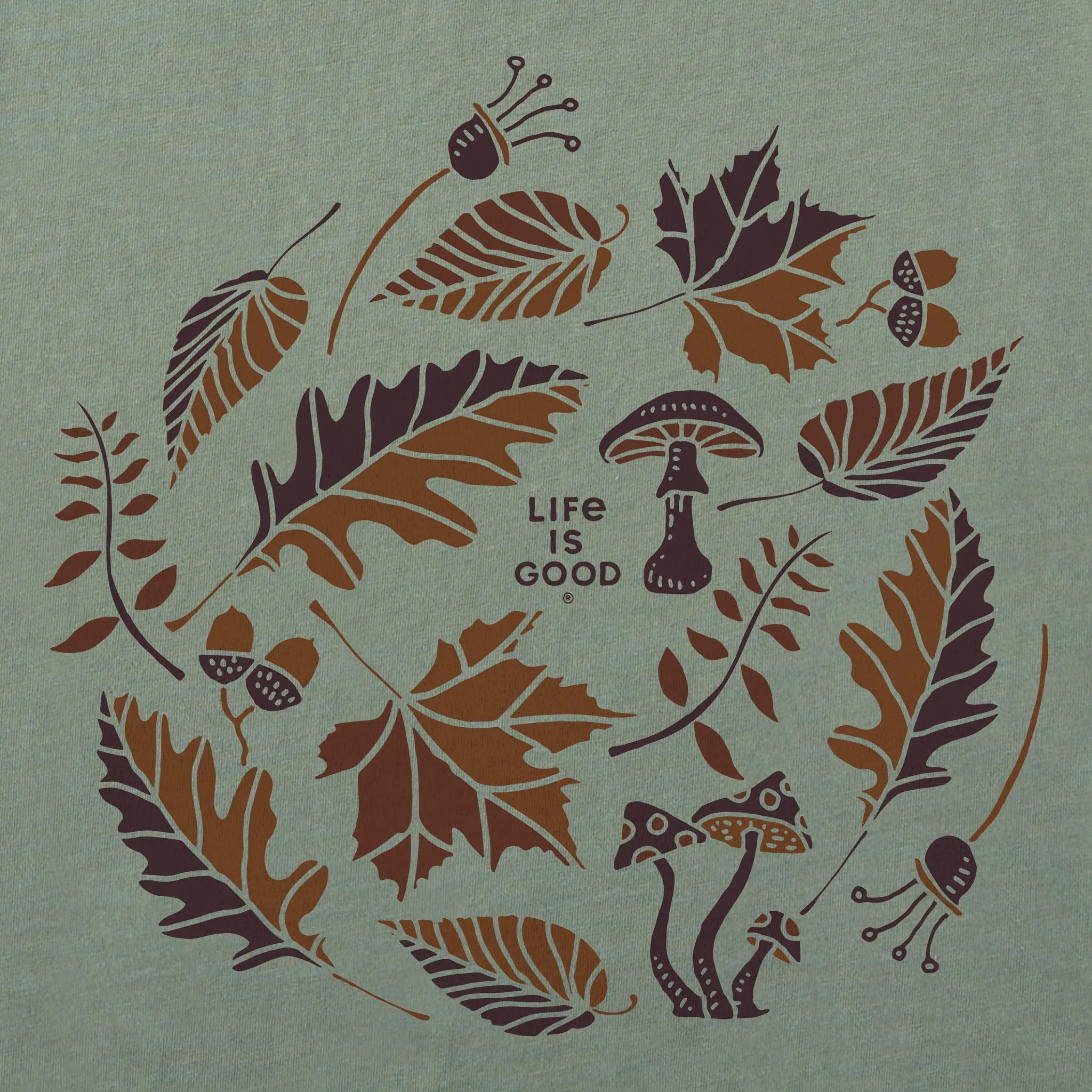 Men's Forest Delights Medley Short Sleeve Crusher Tee sold by Life is Good product image thumbnail 2