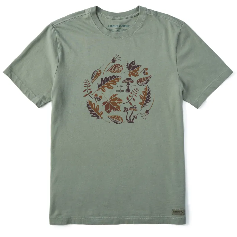 Men's Forest Delights Medley Short Sleeve Crusher Tee sold by Life is Good