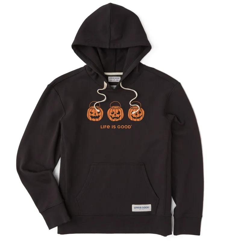 Women's Jack O Lantern Trio Simply True Fleece Hoodie sold by Life is Good