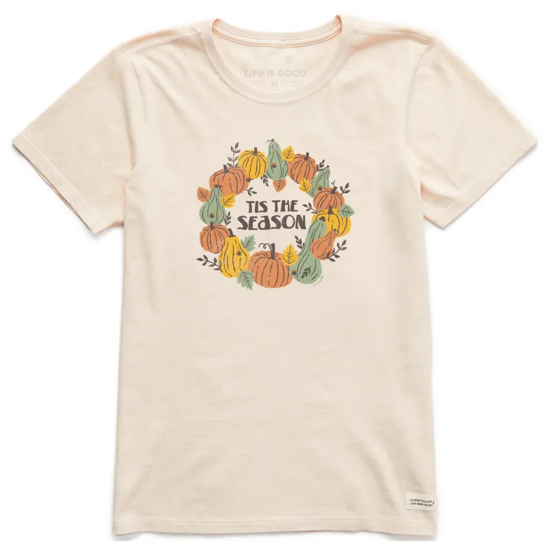 Women's Tis the Season Short Sleeve Crusher Tee made by Life is Good