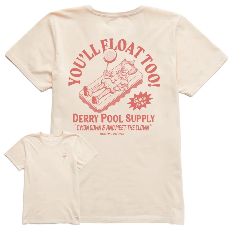 Women's You'll Float Too! Short Sleeve Crusher Tee made by Life is Good