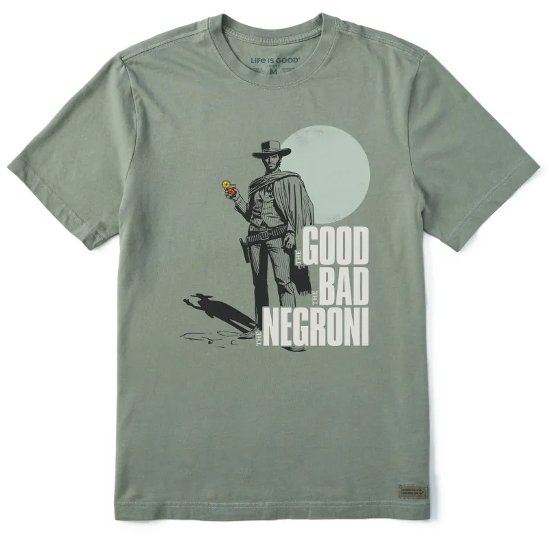 Men's The Good The Bad The Negroni Short Sleeve Tee sold by Life is Good