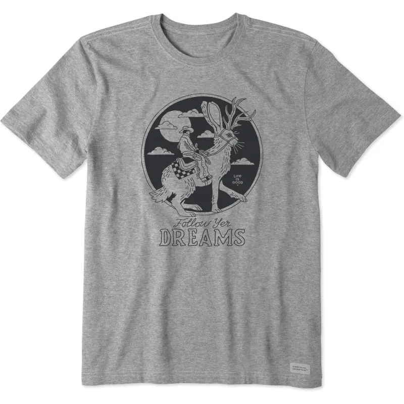 Men's Follow Yer Dreams Short Sleeve Tee sold by Life is Good
