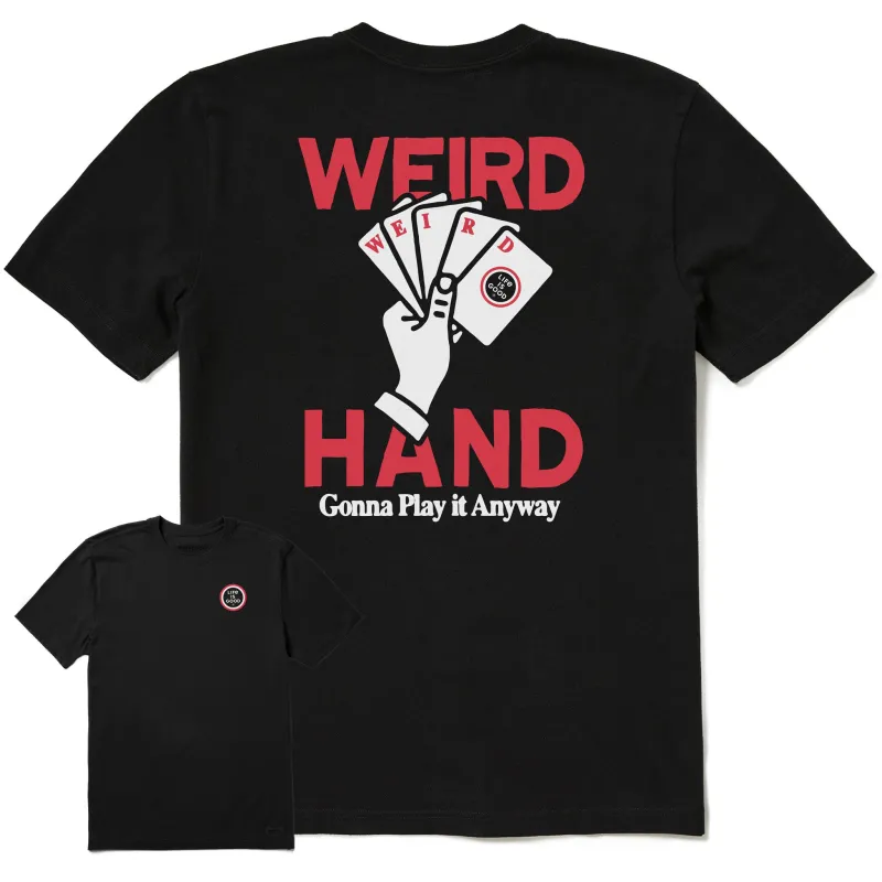 Men's Weird Hand Short Sleeve Tee sold by Life is Good