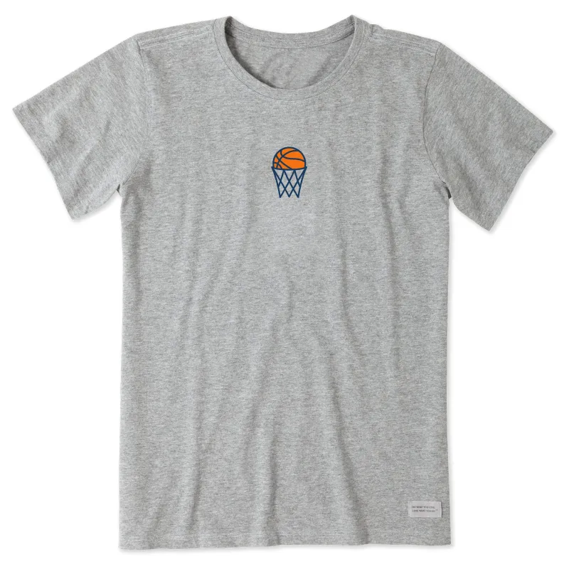 Women's Hoops Short Sleeve Tee sold by Life is Good