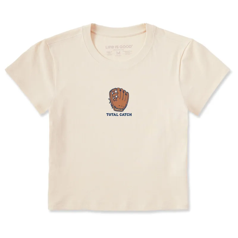Women's Total Catch Crusher-LITE Shrunken Tee sold by Life is Good
