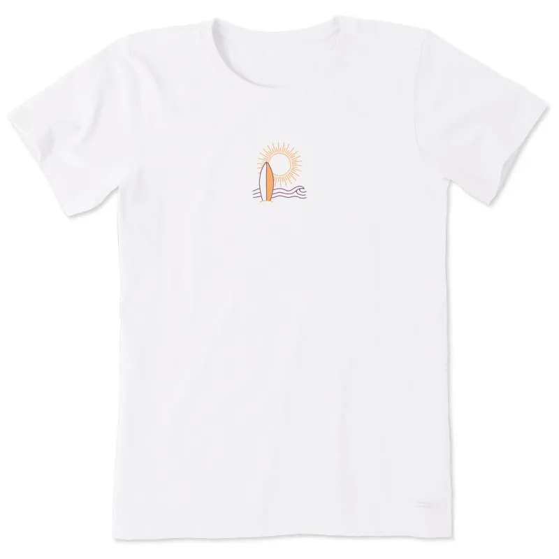 Women's Surfboard Short Sleeve Tee sold by Life is Good