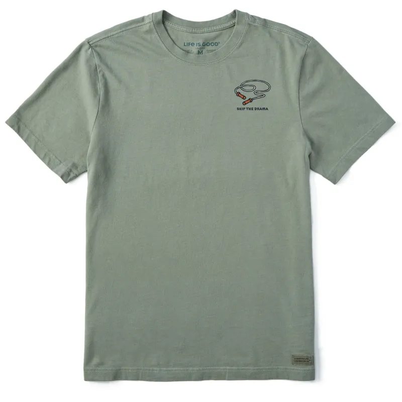 Men's Jump Rope Short Sleeve Tee sold by Life is Good
