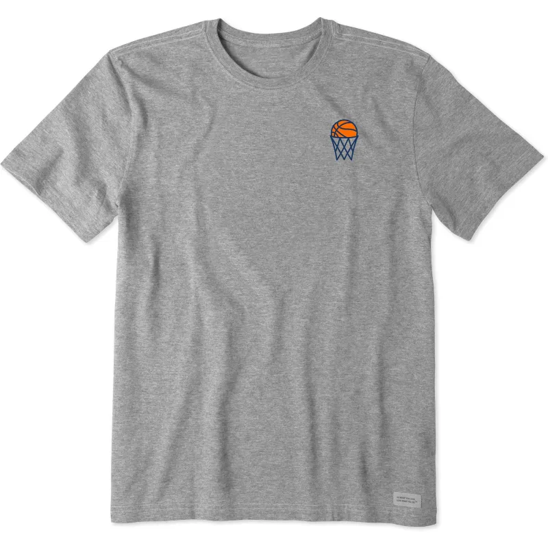 Men's Hoops Short Sleeve Tee sold by Life is Good