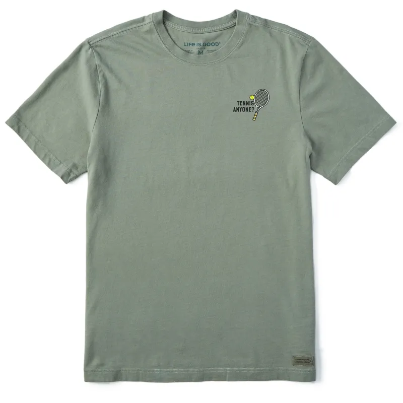 Men's Tennis Anyone Short Sleeve Crusher Tee sold by Life is Good