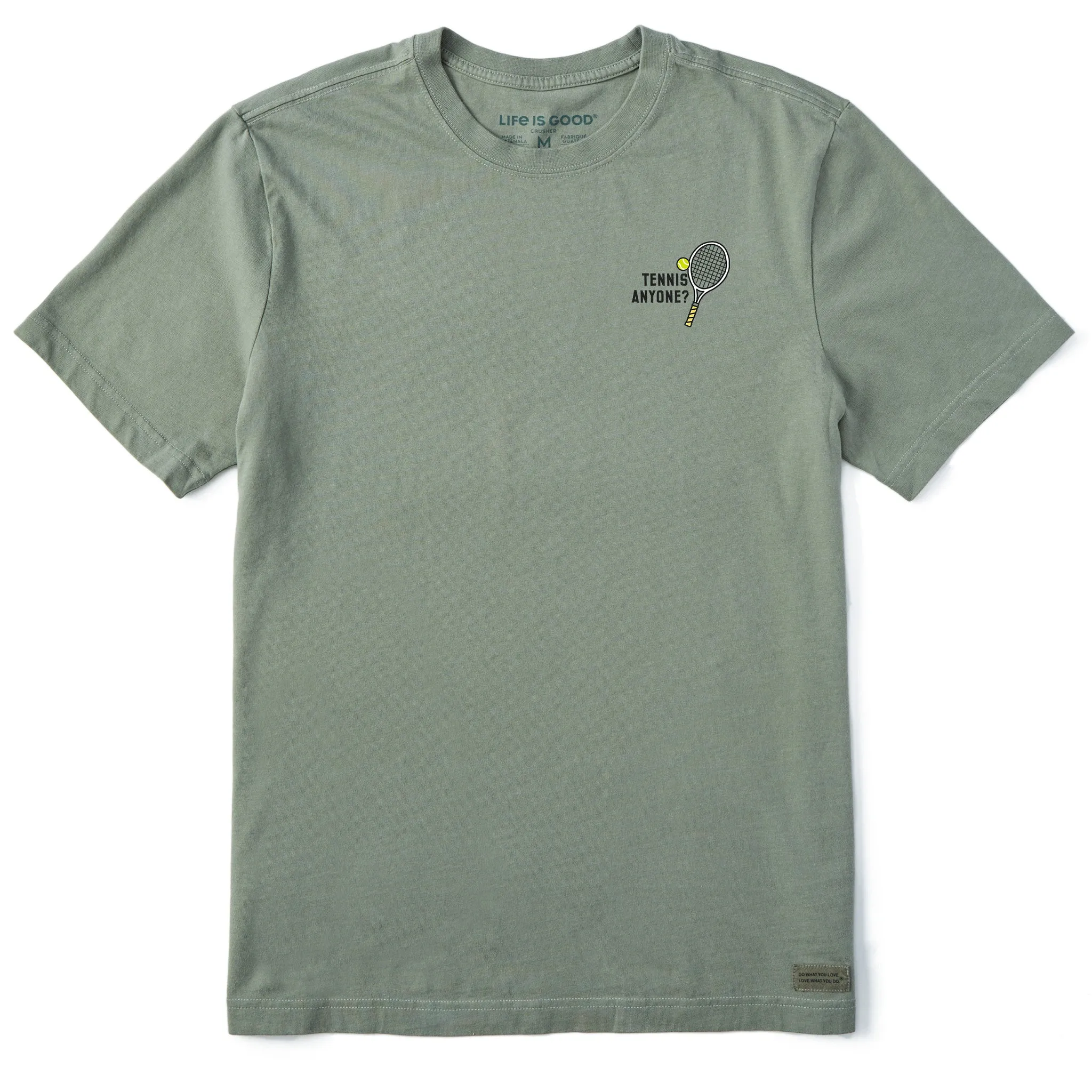 Men's Tennis Anyone Short Sleeve Crusher Tee sold by Life is Good