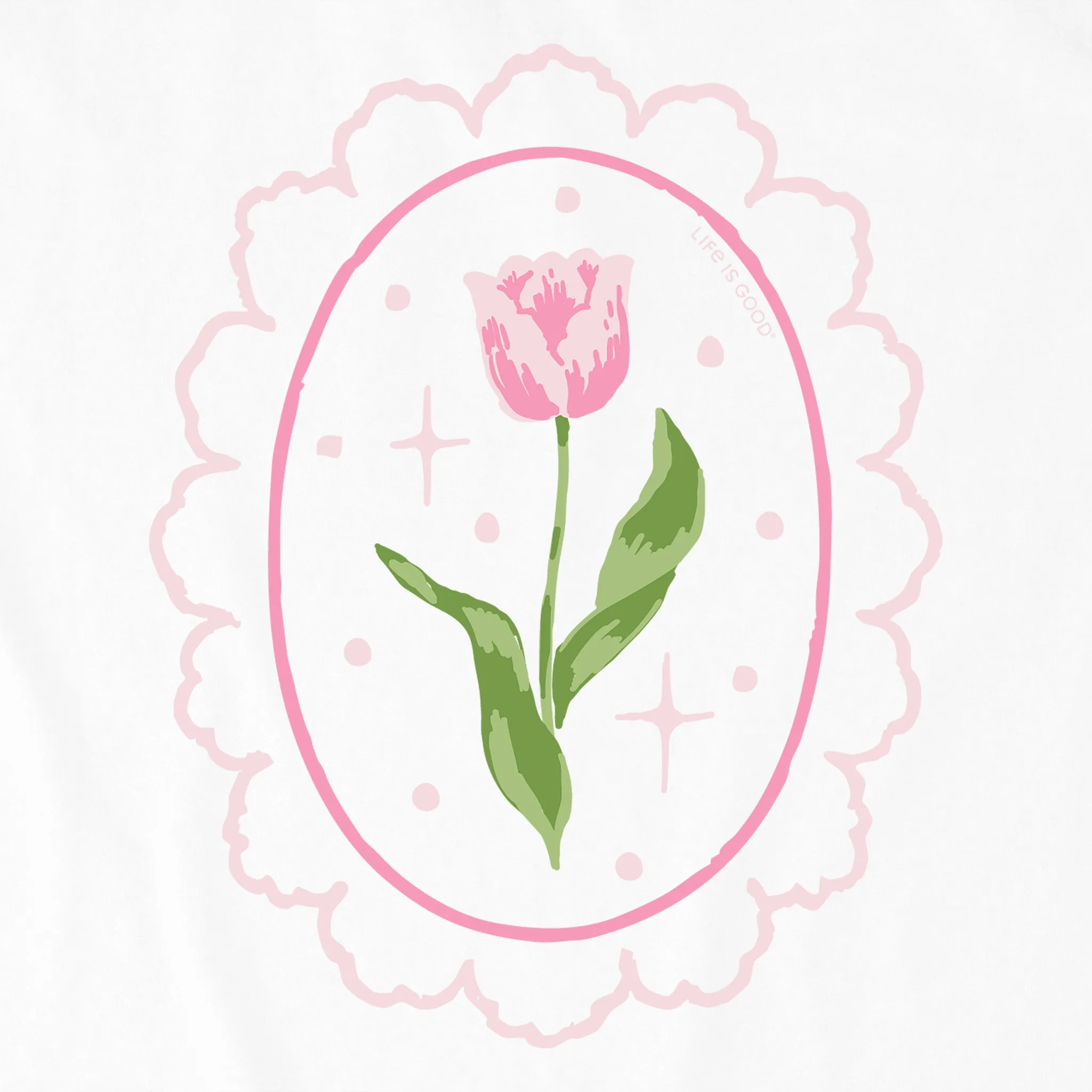 Women's Tulip Frame Short Sleeve Crusher Boxy Tee sold by Life is Good product image thumbnail 2