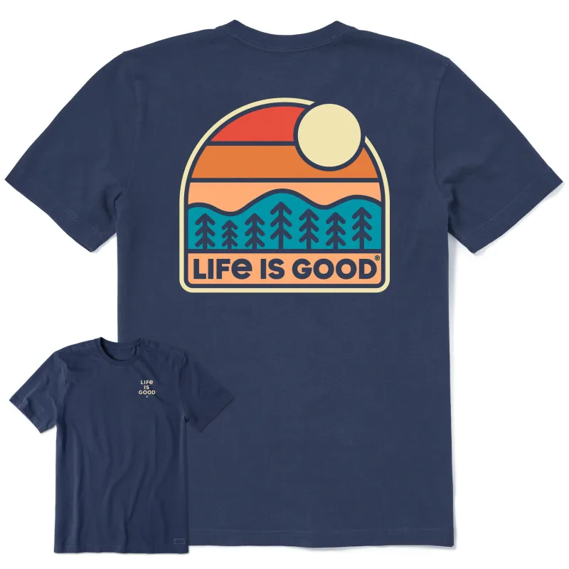 Men's Landscape Minimal Short Sleeve Tee sold by Life is Good