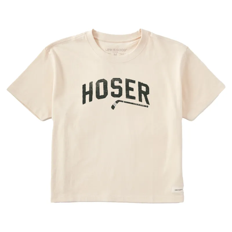 Women's Hoser Short Sleeve Crusher Boxy Tee sold by Life is Good