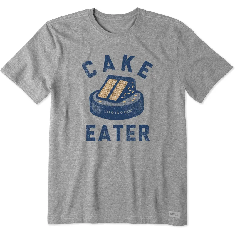 Men's Cake Eater Short Sleeve Tee sold by Life is Good