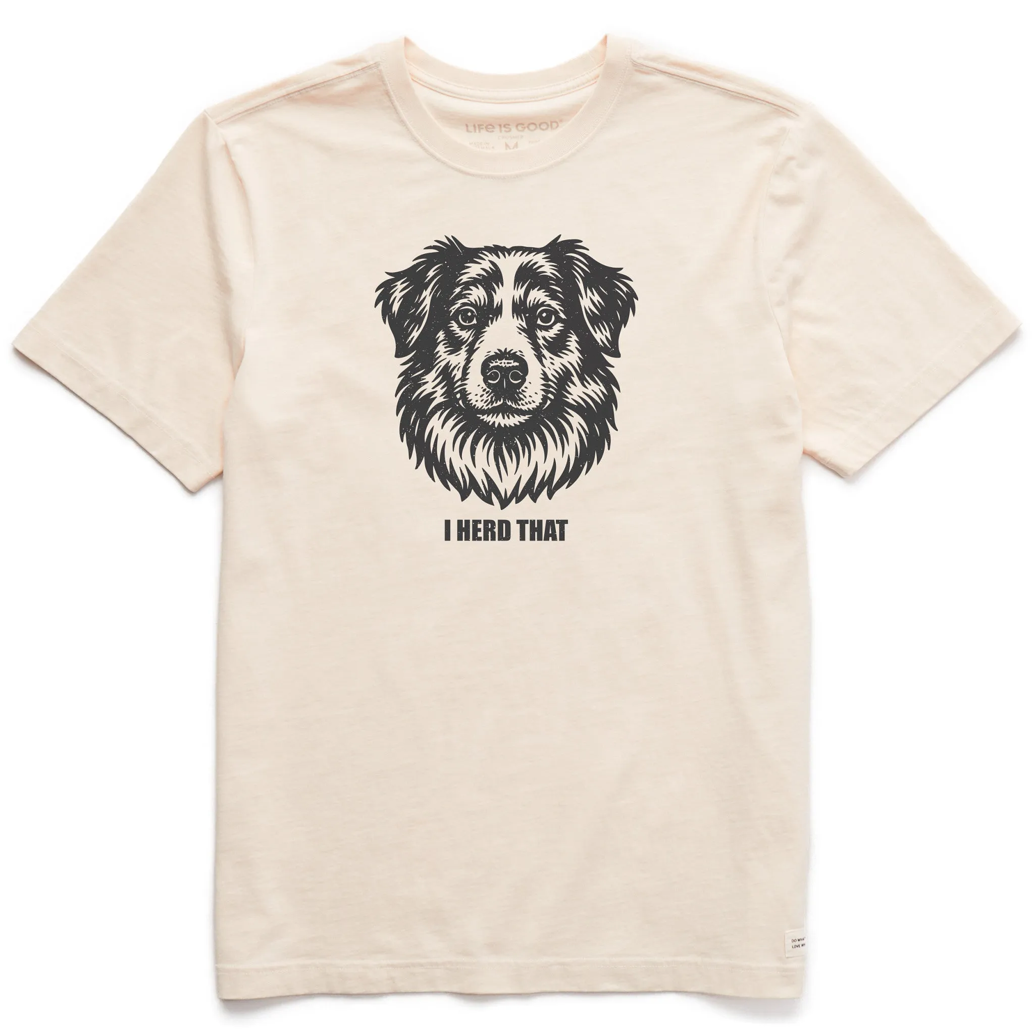 Men's Bert's Herd That Shepherd Short Sleeve Crusher Tee sold by Life is Good product image thumbnail 3