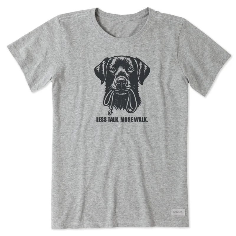 Women's Bert's More Walk Lab Short Sleeve Crusher Tee sold by Life is Good