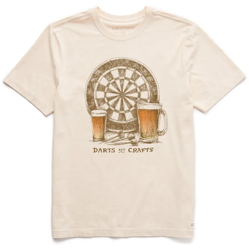 Men's Darts and Crafts Short Sleeve Crusher Tee sold by Life is Good