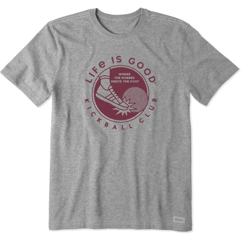 Men's Kickball Club Short Sleeve Tee sold by Life is Good