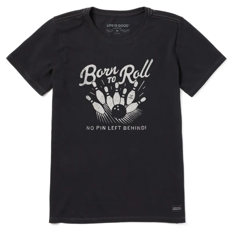 Women's Born to Roll Short Sleeve Tee sold by Life is Good