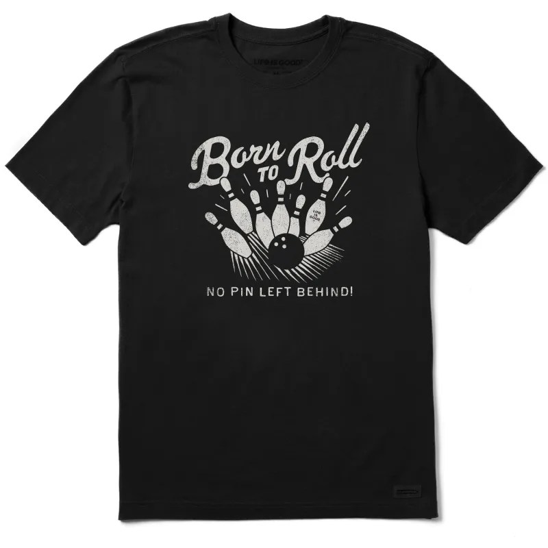Men's Born to Roll Short Sleeve Tee sold by Life is Good