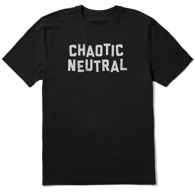 Men's Chaotic Neutral Short Sleeve Tee sold by Life is Good