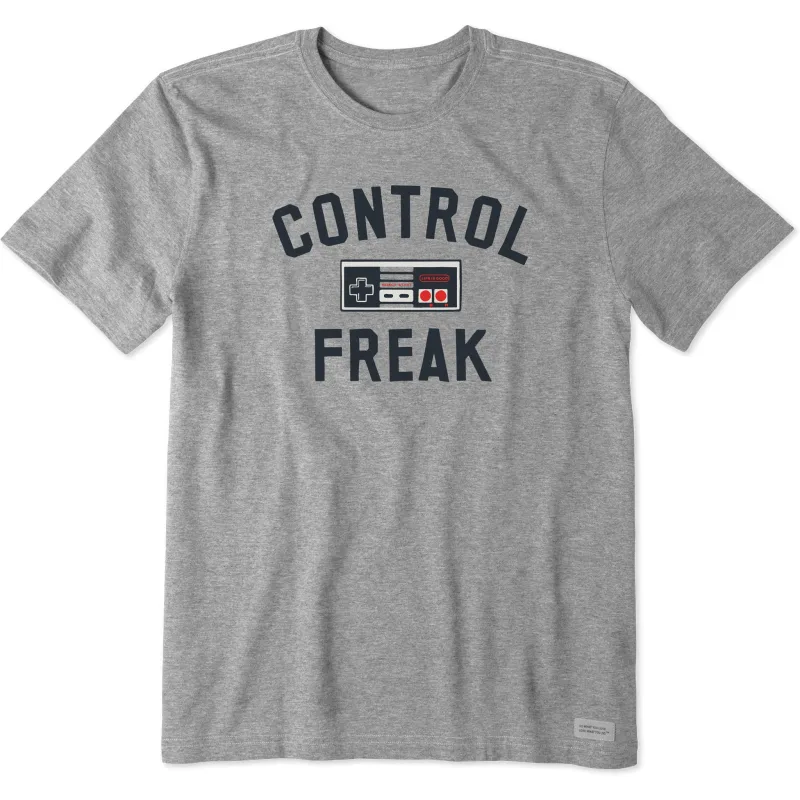 Men's Control Freak Short Sleeve Tee sold by Life is Good