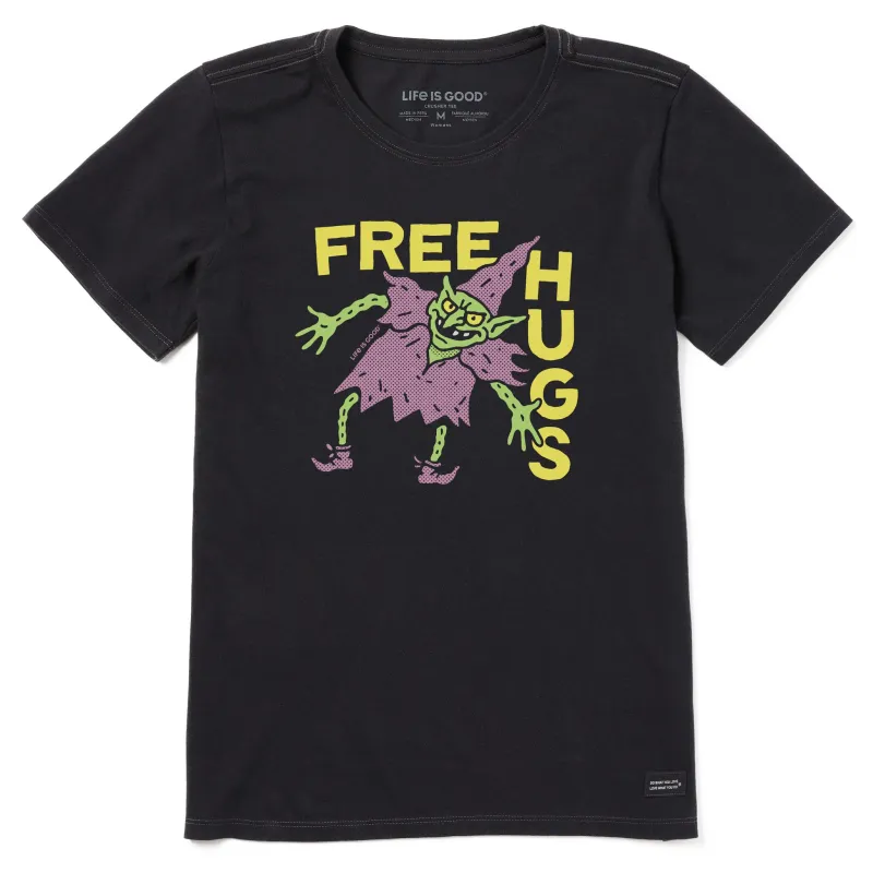 Women's Free Hugs Goblin Short Sleeve Tee sold by Life is Good
