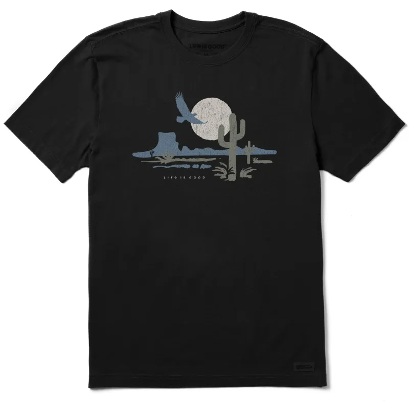 Men's Eagle in the Outdoors Short Sleeve Tee sold by Life is Good