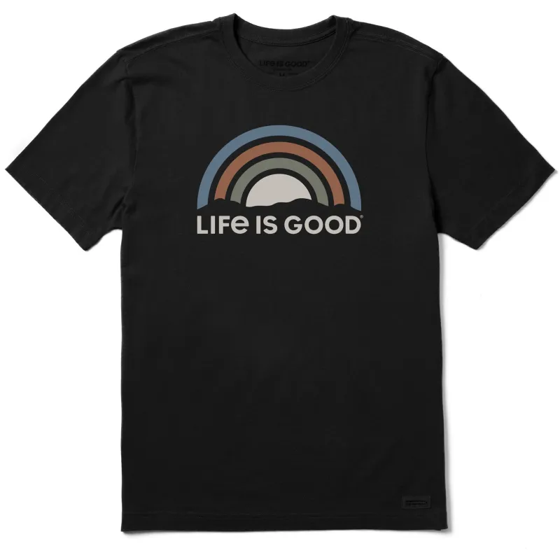 Men's Mountains are Good Short Sleeve Tee sold by Life is Good