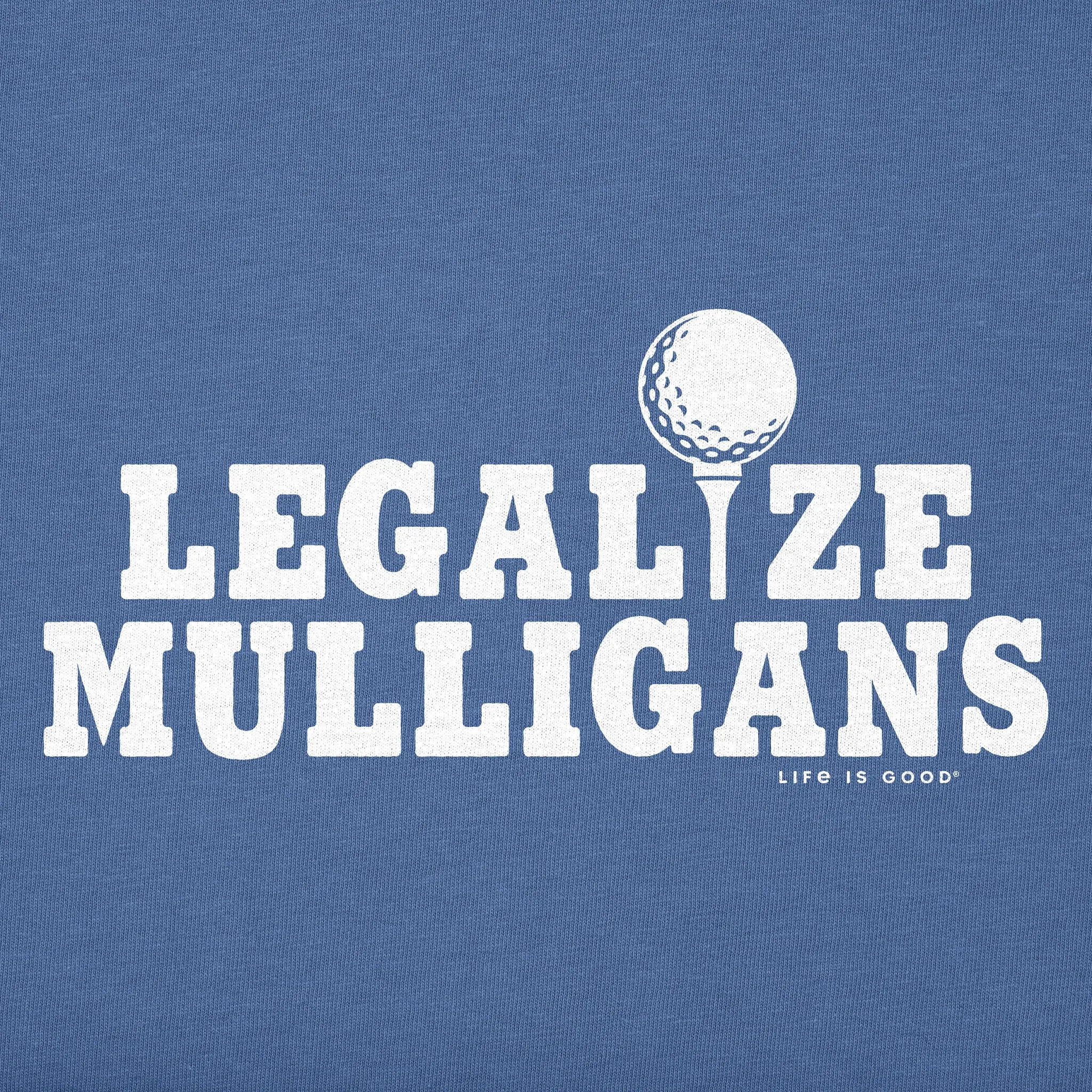 Men's Legalize Mulligans Golf Short Sleeve Tee sold by Life is Good product image thumbnail 2