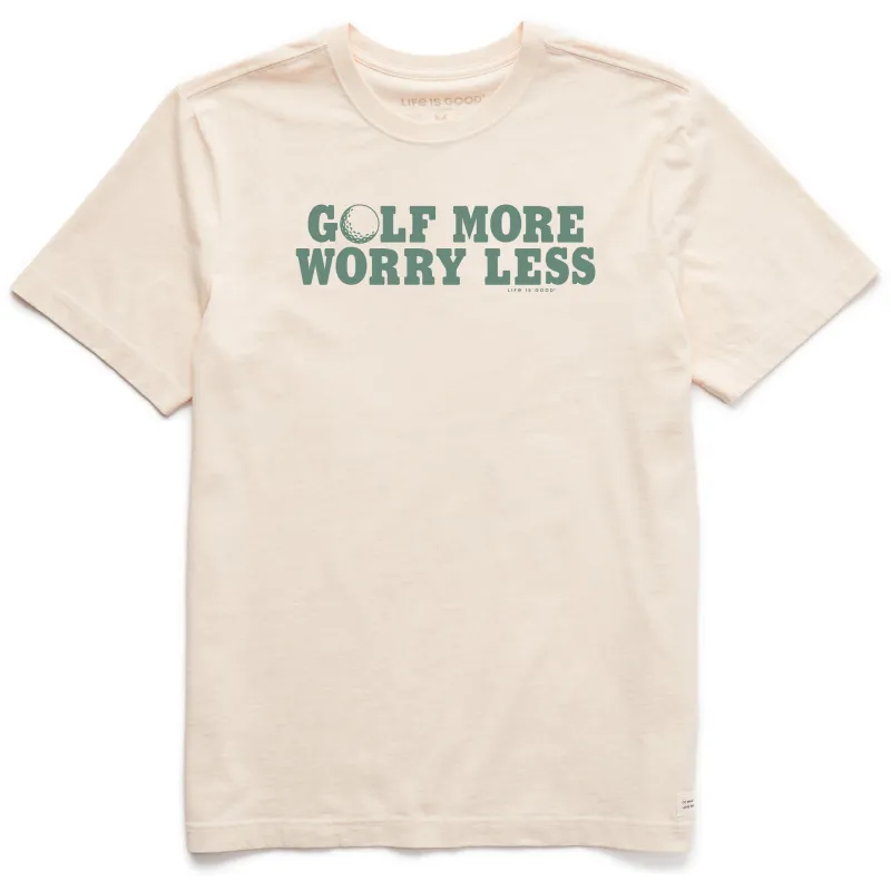 Men's Golf More Golf Ball Short Sleeve Crusher Tee sold by Life is Good