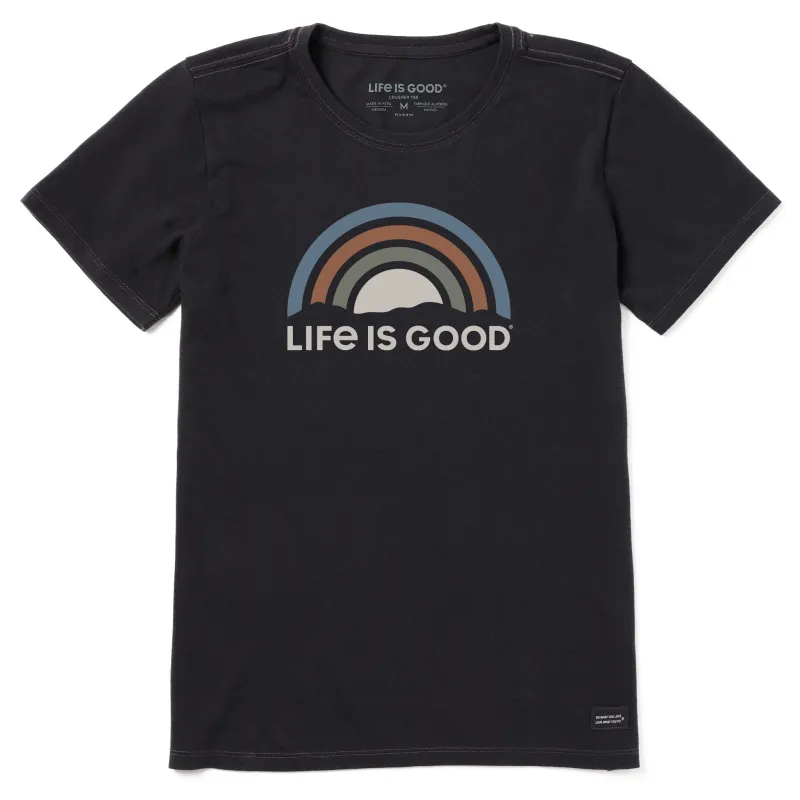 Women's Mountains are Good Short Sleeve Tee sold by Life is Good