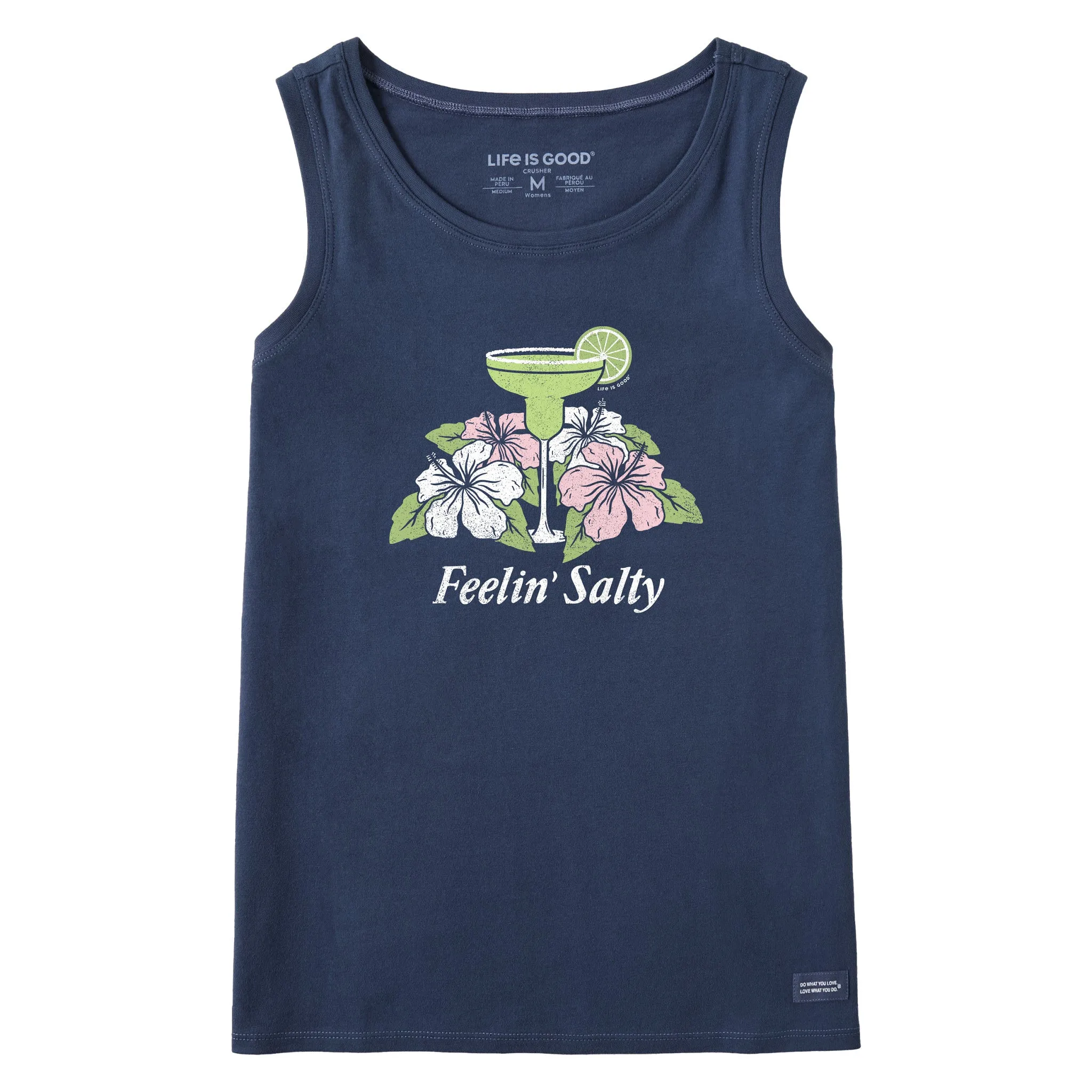 Women's Feelin' Salty Margarita Crusher Tank sold by Life is Good