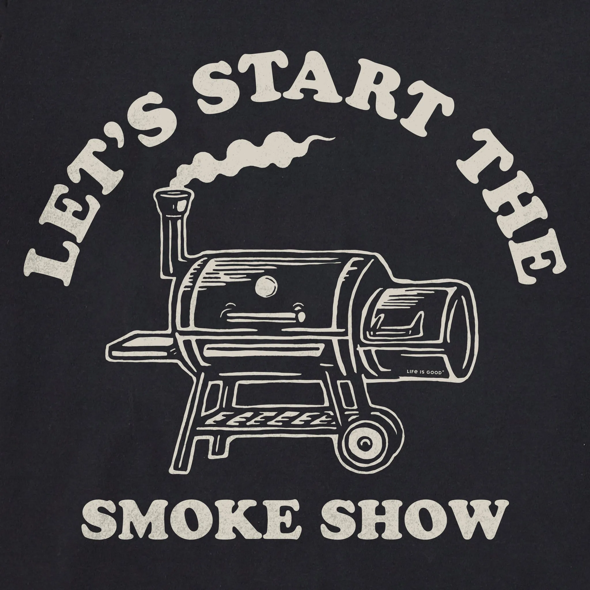 Men's Start the Smoke Show Short Sleeve Tee sold by Life is Good product image thumbnail 4