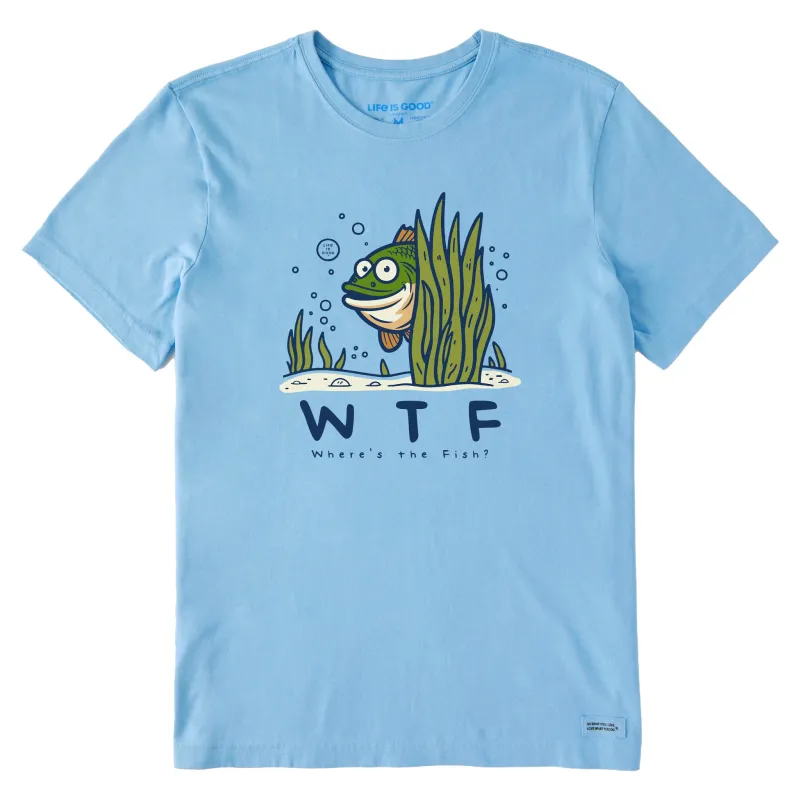 Men's WTF Quirky Bass Short Sleeve Tee sold by Life is Good