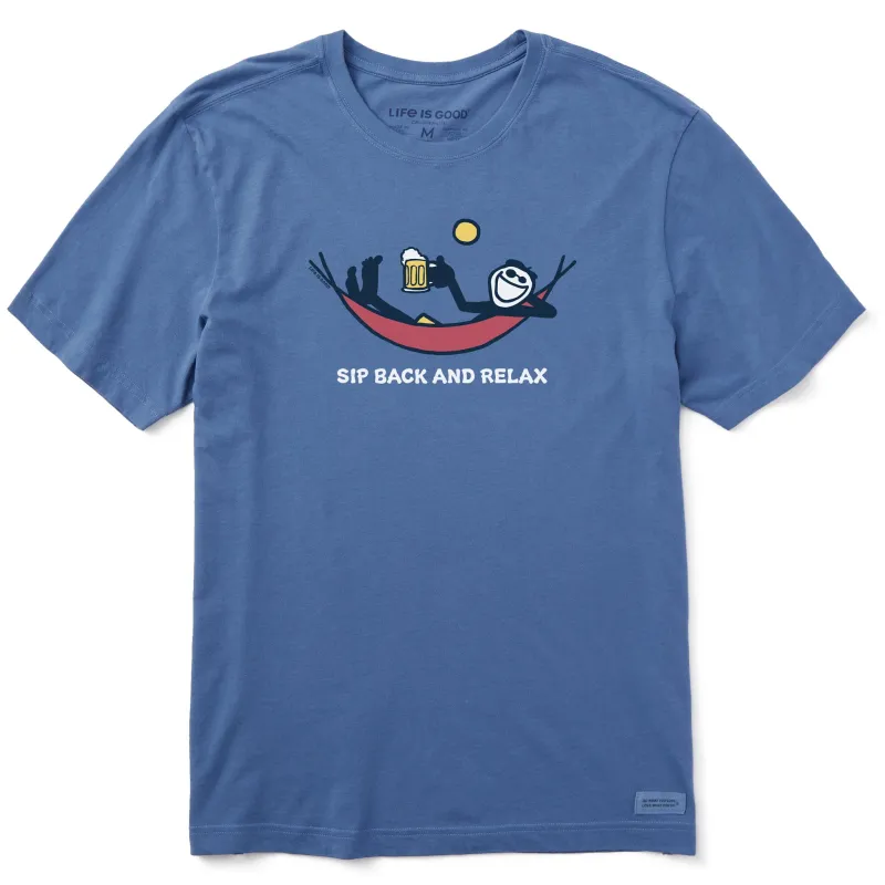 Men's Sit Back and Relax Short Sleeve Tee sold by Life is Good