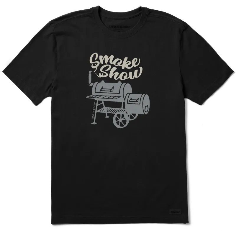 Men's Welcome to the Smoke Show Short Sleeve Tee sold by Life is Good
