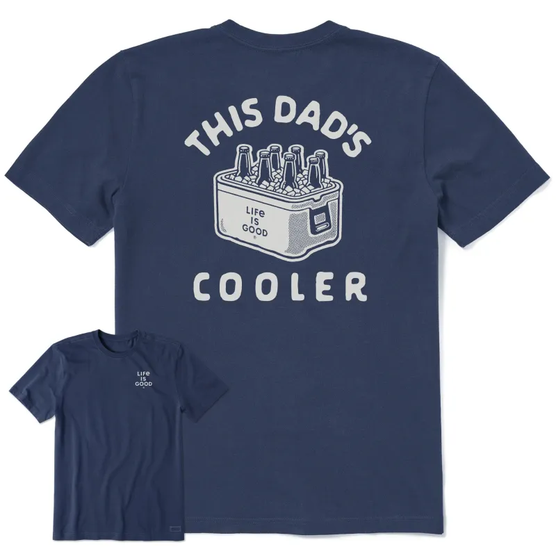 Men's This Dad's Cooler Short Sleeve Tee sold by Life is Good