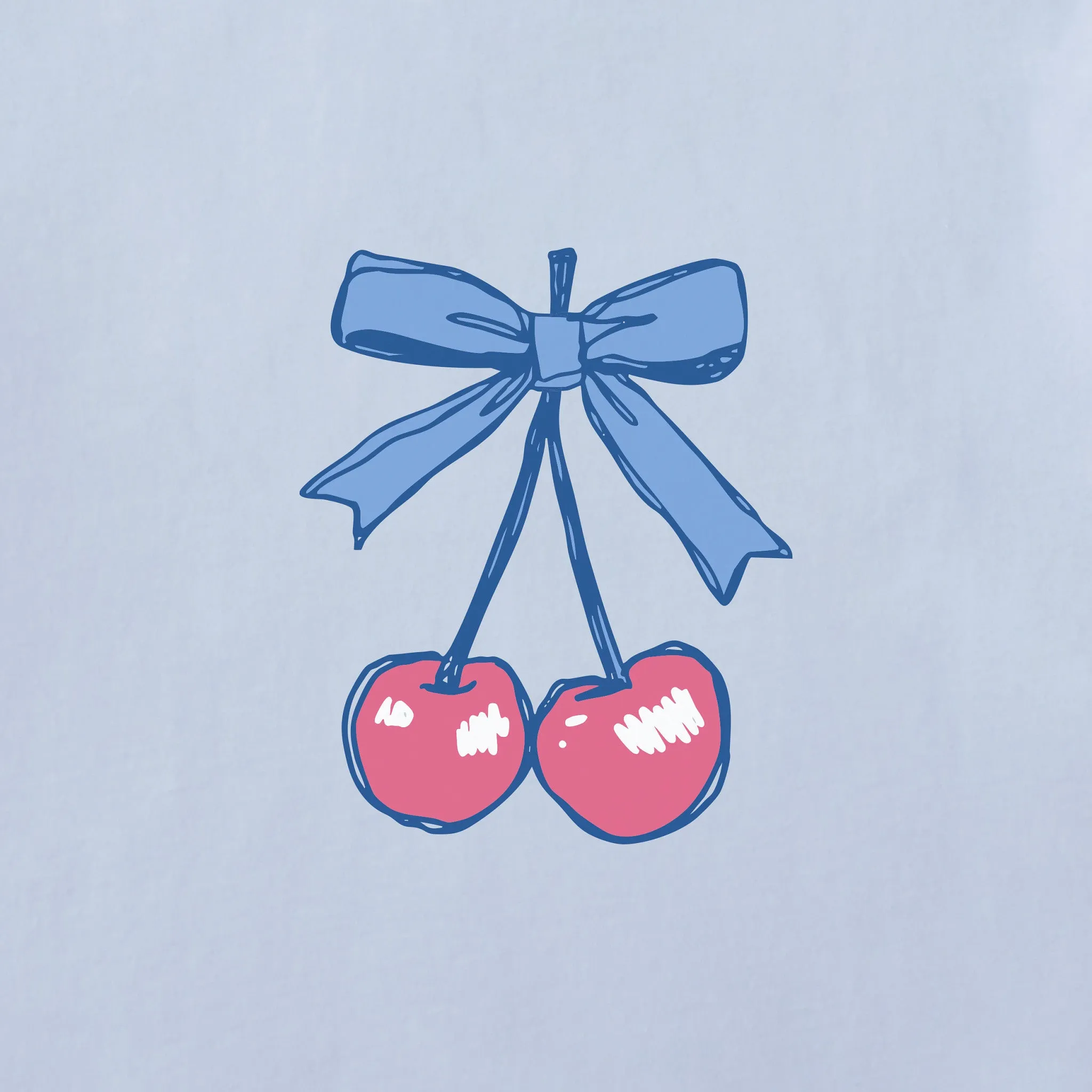 Women's Bows and Cherries Long Sleeve Crusher Tee sold by Life is Good product image thumbnail 2