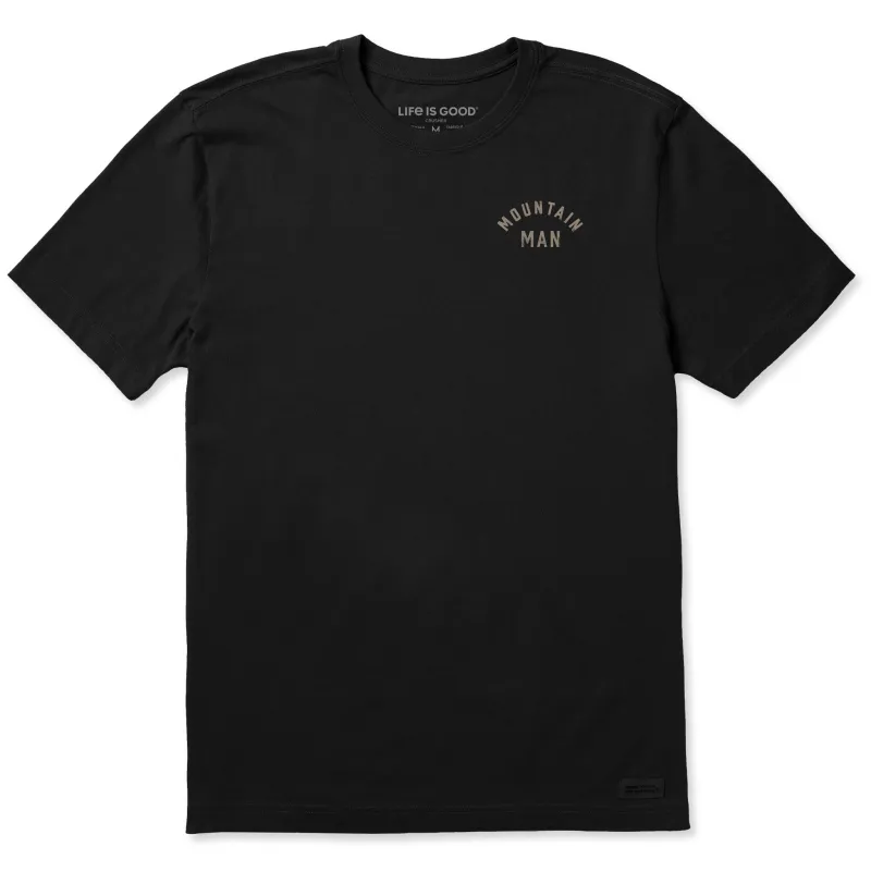 Men's Mountain Man Short Sleeve Crusher-LITE Tee sold by Life is Good