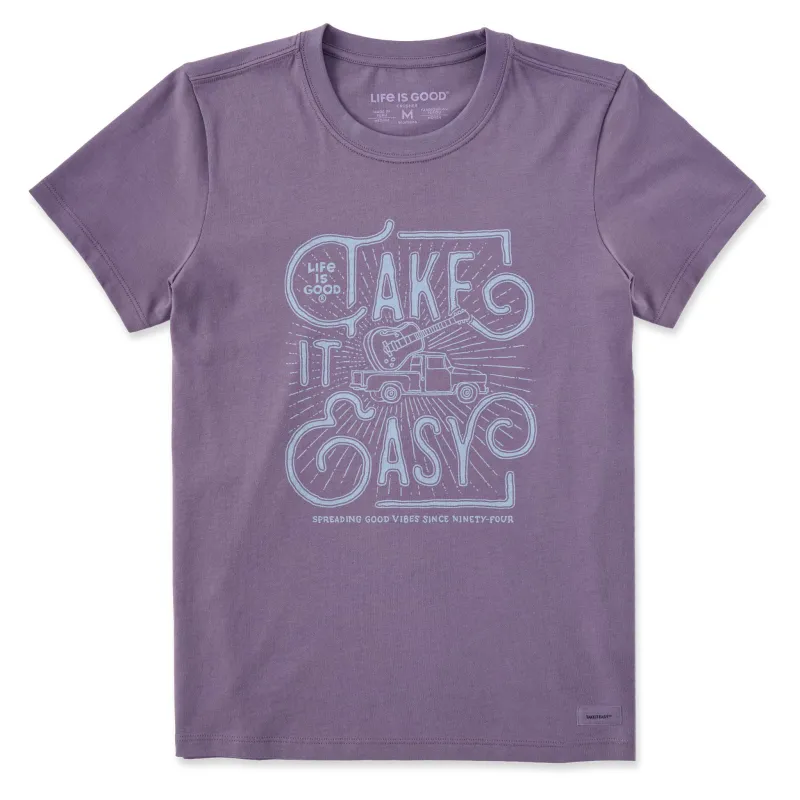 Women's Take it Easy Pick Up Short Sleeve Crusher-LITE Tee made by Life is Good