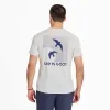 Men's Sunset Bird Dance Sun Crusher Tee sold by Life is Good