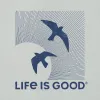 Men's Sunset Bird Dance Sun Crusher Tee sold by Life is Good