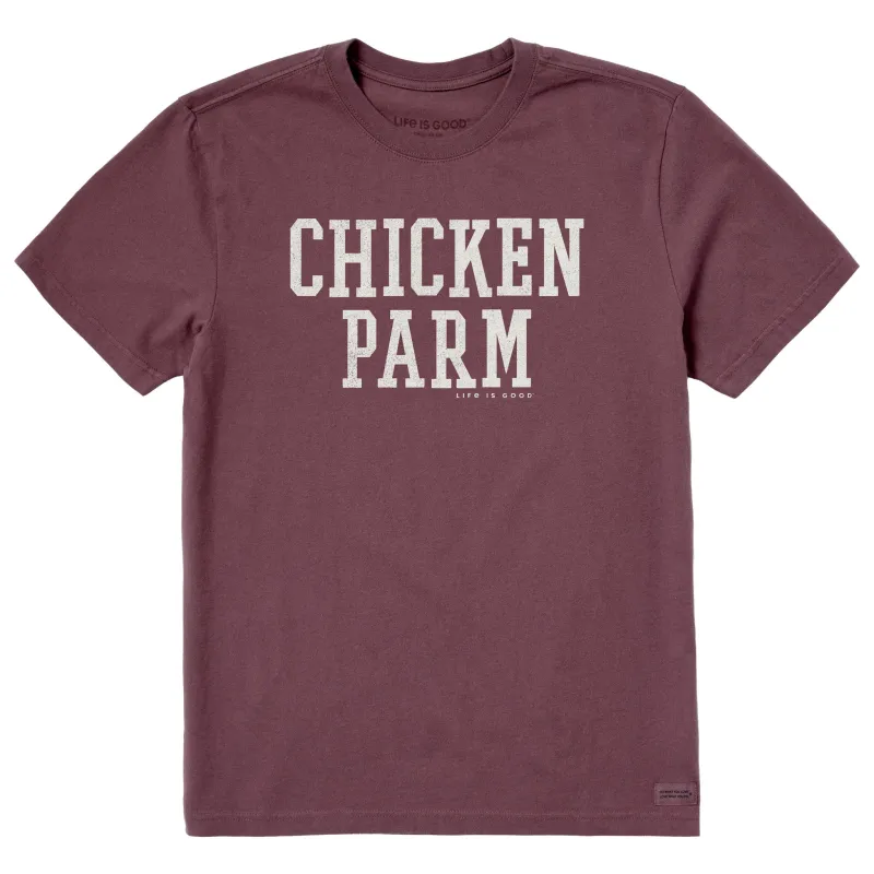 Men's Chicken Parm Short Sleeve Crusher Tee sold by Life is Good